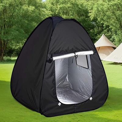 Nouvelle Tente Pliante Noir Argenté Écran Solaire pour Enfants pour Jeu Sensoriel Autisme Intérieur/Extérieur