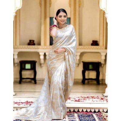 Latest New Collation Disigner Saree for Women, ,Blouse (Need To Be Stitched As Per Size And Fit)