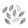 50pcs/lot 19x8mm Alloy Leaves Shape Antique Pendant Charms Necklace Bracelet Earring DIY For Jewelry Making Accessories Supplies