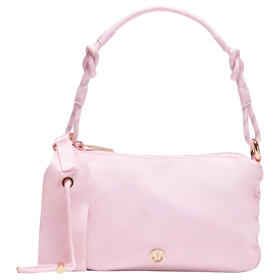 

Lululemon Ruched 1.5L Nylon Mini Shoulder Tote Bag Women bags Joyful-Pink LW9GC5S-035486 Joyful Pink