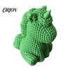 Mini Aesthetic Room Accessories 3D Printed Unicorn Figurine with Knitted Texture, Cute Compact Texture Decorations Animal Statue, Creative Desktop