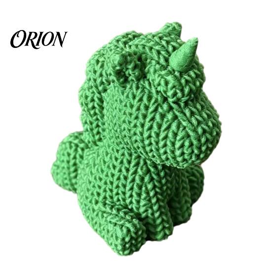Mini Aesthetic Room Accessories 3D Printed Unicorn Figurine with Knitted Texture, Cute Compact Texture Decorations Animal Statue, Creative Desktop