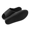 Okamura Foot Comfort Made in Snug Comfortable Slippers, Color, 30cm, Black, HECE6907BK, Japan, Fit,