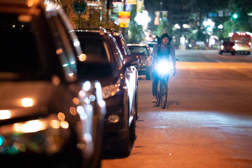 AMPP500 Bicycle Maximum 500 USB and with Side Lenses for Enhanced Side Visibility Headlight, Lumens, Rechargeable, Compact, Durable, Powerful,