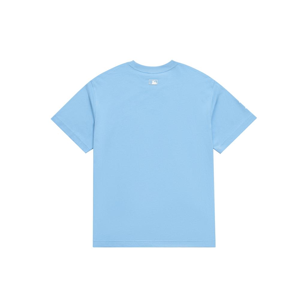 New MLB Set-in Sleeve T-Shirt Unisex Light Blue 3ATSI0133-07SBL