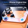 Tempered Glass Camera Cover Screen Lens Protector Protection For iPhone 17 Pro Max Air 16 E 16E 15 Plus 14 13 Mini 12 11 17Pro 16Pro Phone Accessories