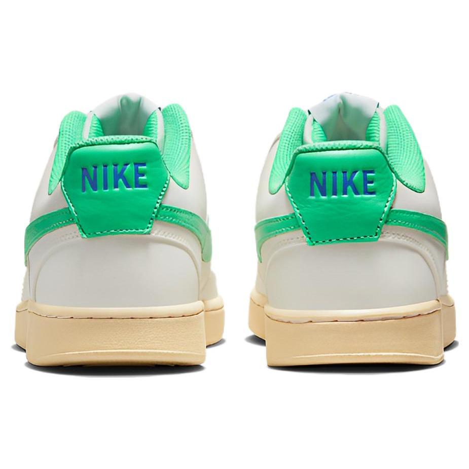 Nike Court Vision Low 'Sail Electric Algae' (Unisex) Sail / Pale Vanilla / Medium Blue / Electric Algae Skate Shoes FJ5437 133