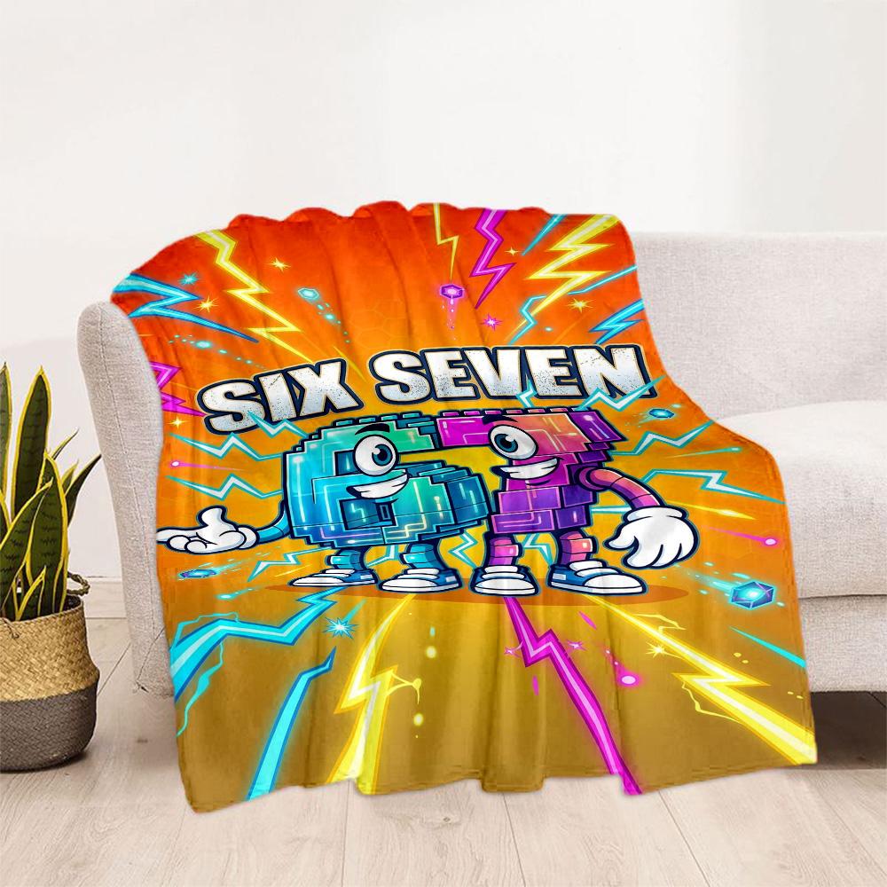 Sixty-seven Blanket,Suitable for sofas, offices, travel, living rooms, Gifts to relatives and friends, Blanket,Suitable for all seasons.
