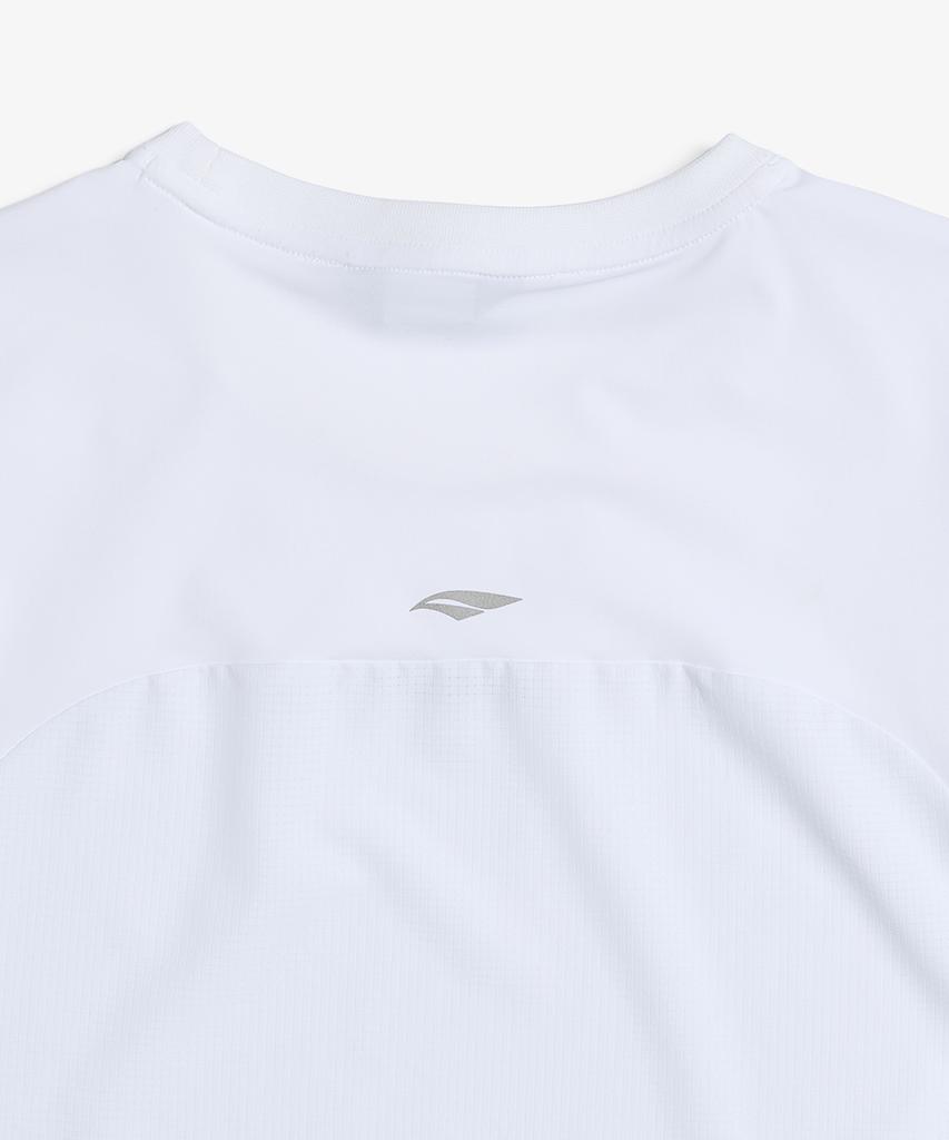 Baellob Women'S Air Revent Active Crop T-Shirt White