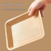 Rectangular Kraft Paper Disposable Plates