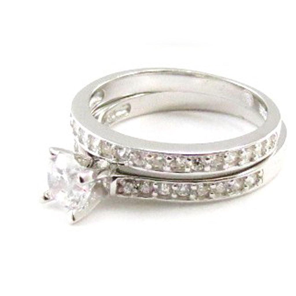 Silver Ring 'For Life' duo