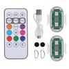 Universal Fit LED Indicator Light 7-Color Motorcycle Modified Light  Aviation Enthusiasts