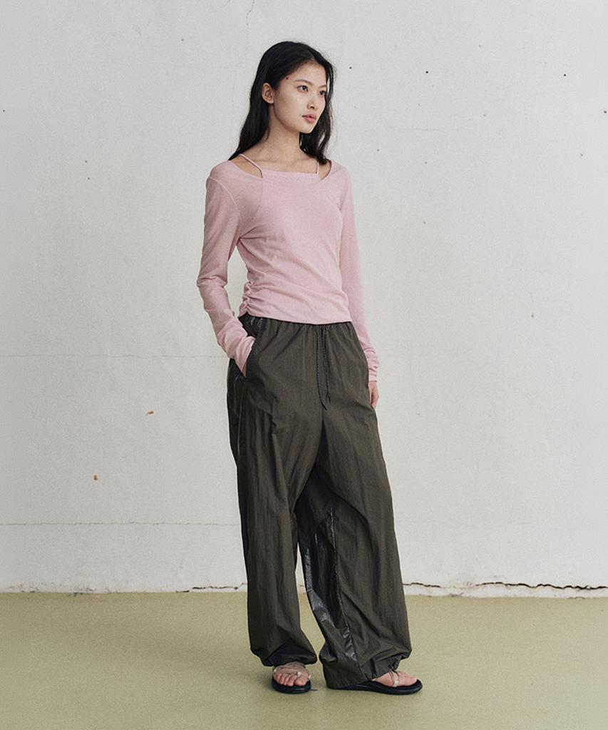 Monokeulom Niki Banding Pants (Khaki)