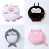 Cartoon Shark Owl Unicorn Panda Pattern Foldable Flannel Sleeping Bag For Children