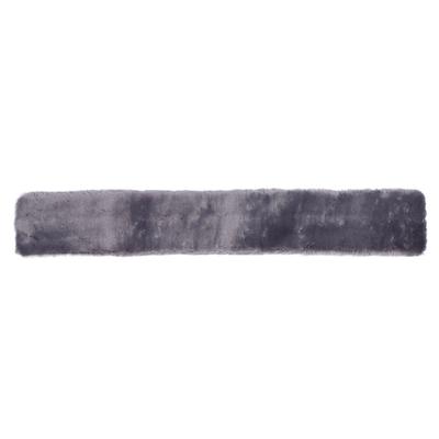 Horse Saddle Girth Lightweight Wear Resistance Imitation Fleece Horse Belly Protection Cover Grey