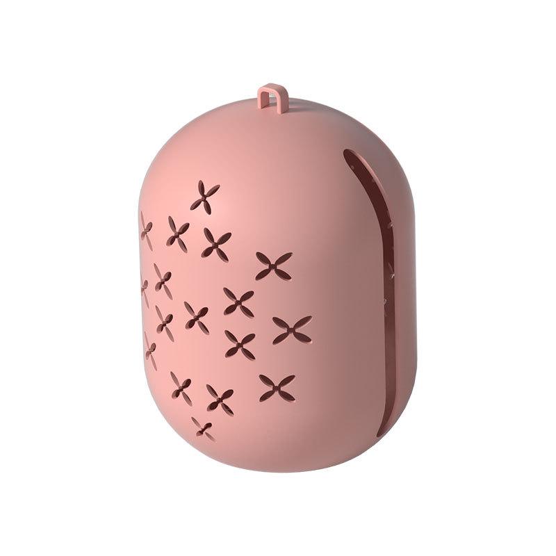 Tragbare Aufbewahrungsbox aus Silikon für Beauty-Eier – Staubdichter und atmungsaktiver Puderquastenbeutel