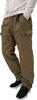 Outdoor Products Men's Warm Fleece-Lined Climbing Cargo Pants, Size JP Alphabet L, Beige