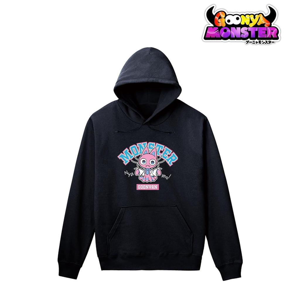 Goonya Monster Goonyan Hoodie Navy Women's XL Size