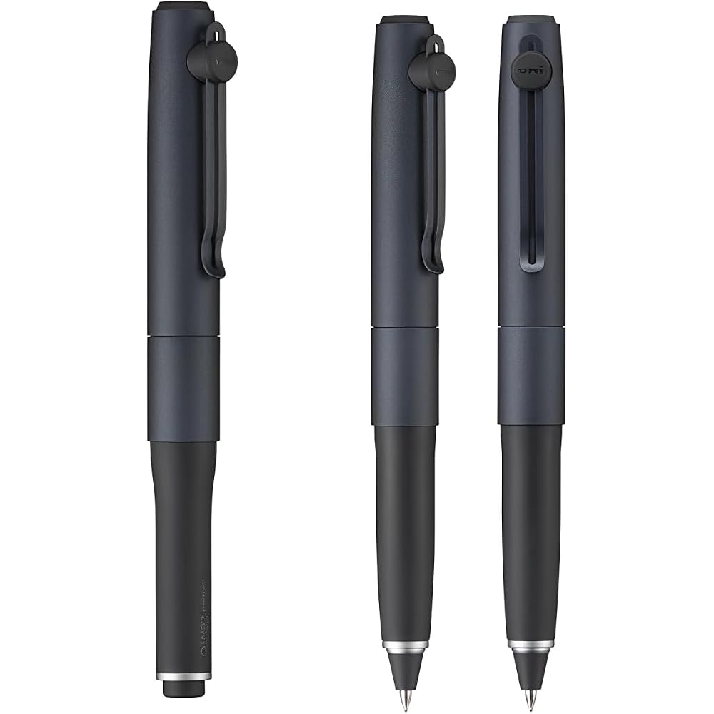 Uniball Zento/Uniball Zent Signature Model 0.5mm [Metallic Black]