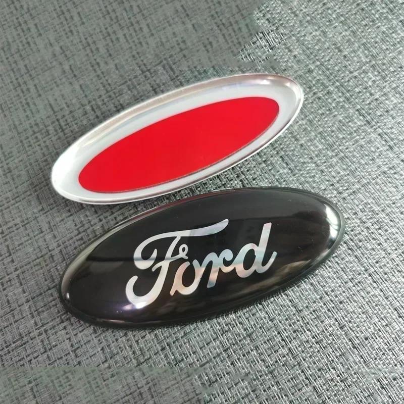 Rear Trunk Badge for Ford F150 Fiesta Ranger Focus 2 Explorer MK4 Fusion Escape Kuga Mondeo Car Front Hood Emblem Cover Sticker