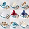 Polyester Hotel Dining Napkins 50x50cm