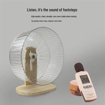 Supertyst Stor Hamster Löpningshjul - Guldhamster Rulle Husdjursleksak