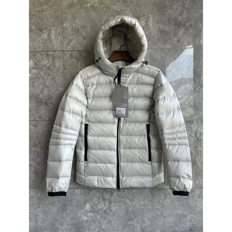 Big Goose high-end light down jacket autumn and winter men's and women's hooded casual versatile warm strap light jacket