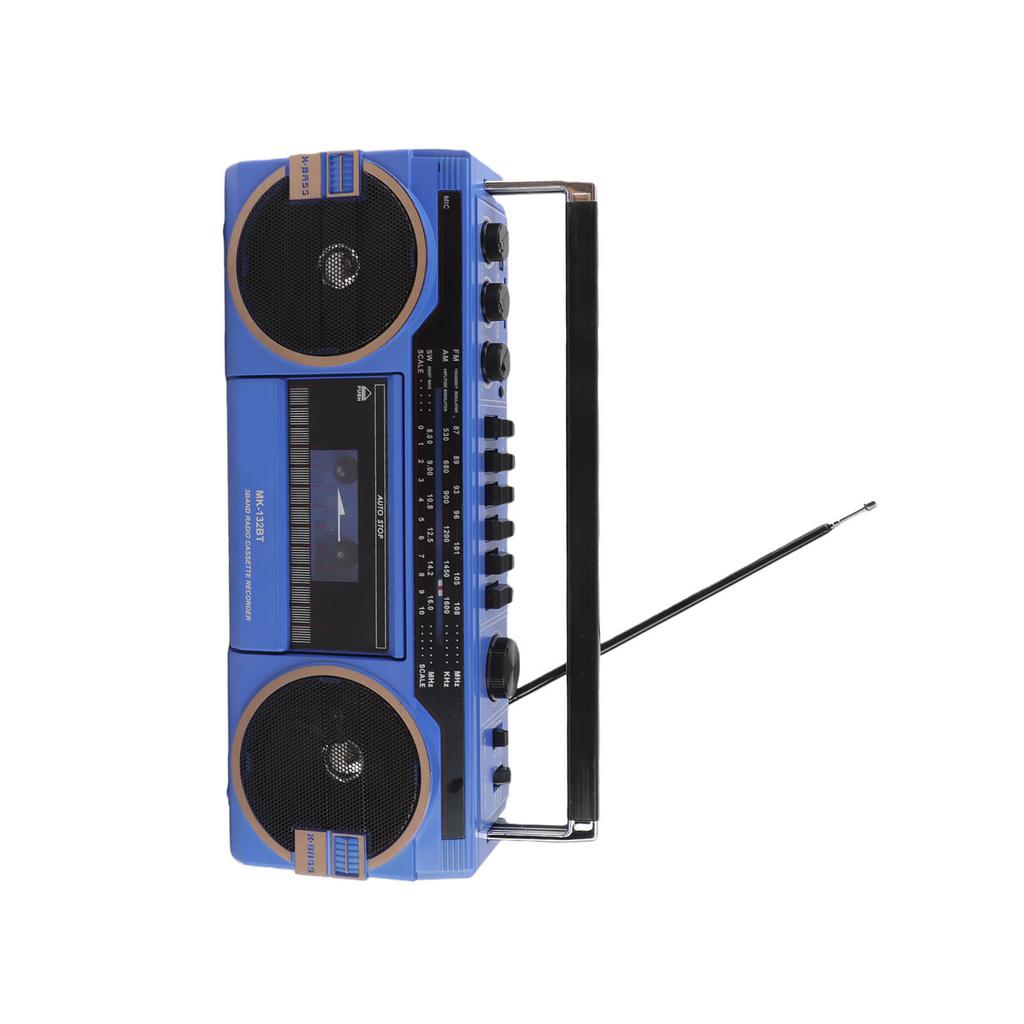 AM FM SW Cassette Player Vintage Great Sound Quality USB Port 3.5mm In Tape Recorder
