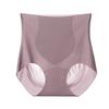 Fashionable Women's Abdominal Tightening Underwear Comfortable Breathable Summer Thin High Waist Plus Size Women's Triangle Panties