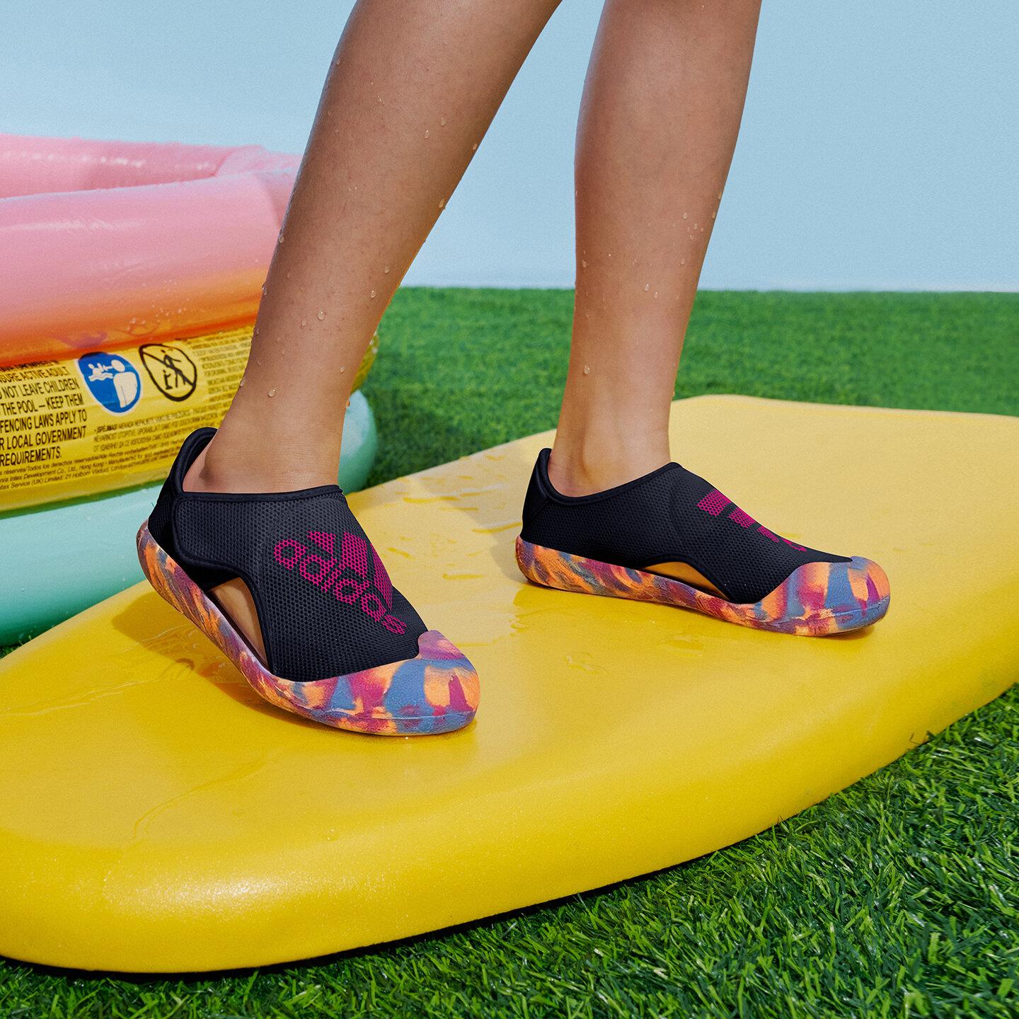 Adidas AltaVenture Sandal J Dark Blue Lucid Fuchsia Camo 34