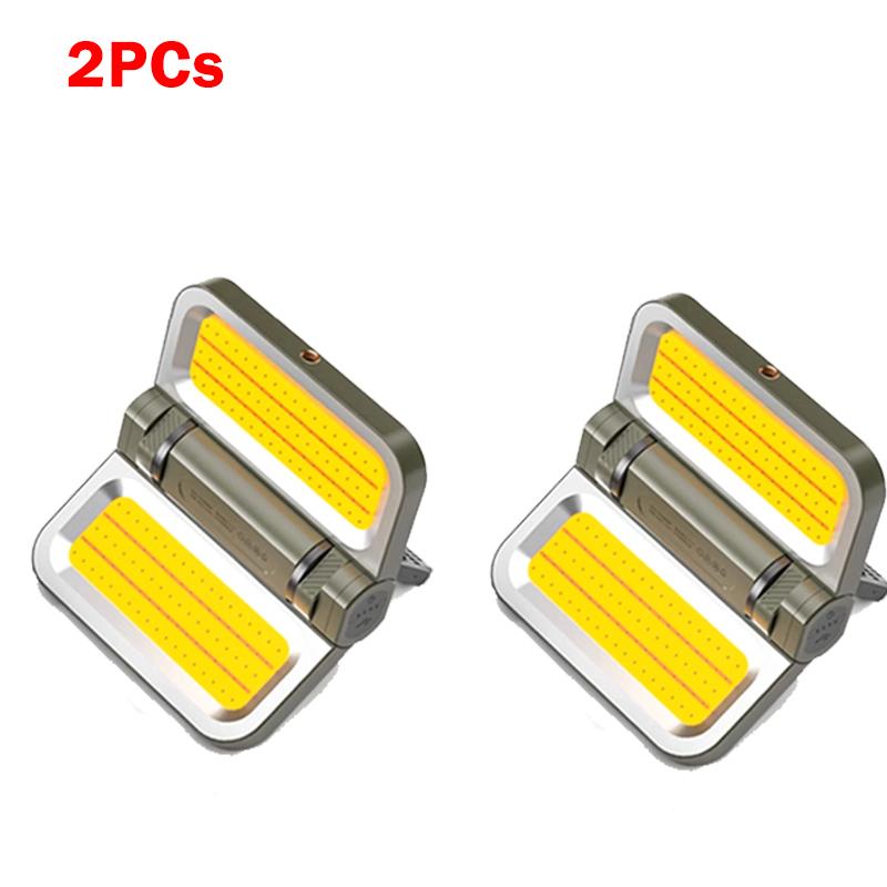 New Solar LED Camping Light 5000mAh Portable Tent Lantern 2400LM Emergency Waterproof Outdoor Hanging Lights Lighting Lawn Lamp