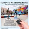 Portable Bluetooth-compatible Remote Controls for Action Cameras Comfortable Grip Easy Operation During Sports and Travel
