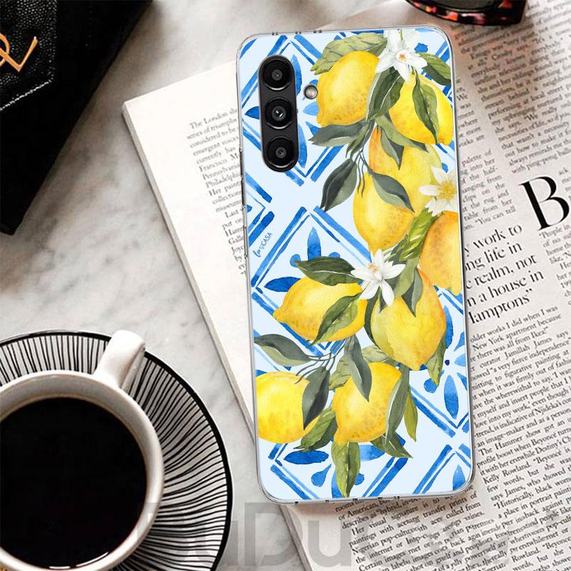 Citrus Limon Linnaeus Phone Case For Samsung A17 A16 A26 A36 A56 A15 A14 A13 A55 A54 A53 A35 A34 A33 A25 A24 A23 A05S A04S A03S