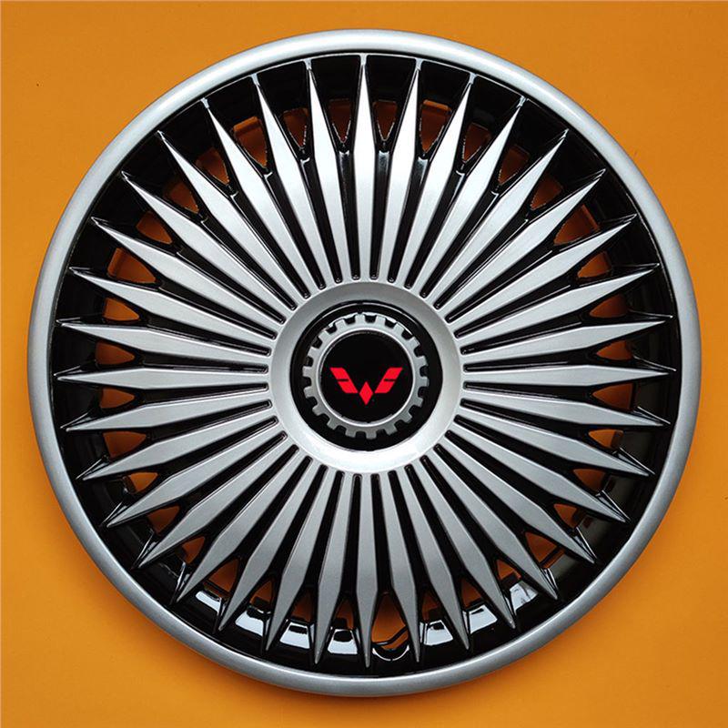 Compatible Wheel Hub Covers for Wuling Rongguang (Double Row), Hongguang VPLUS, Zhiguang S, and Zhengcheng (Single Row).