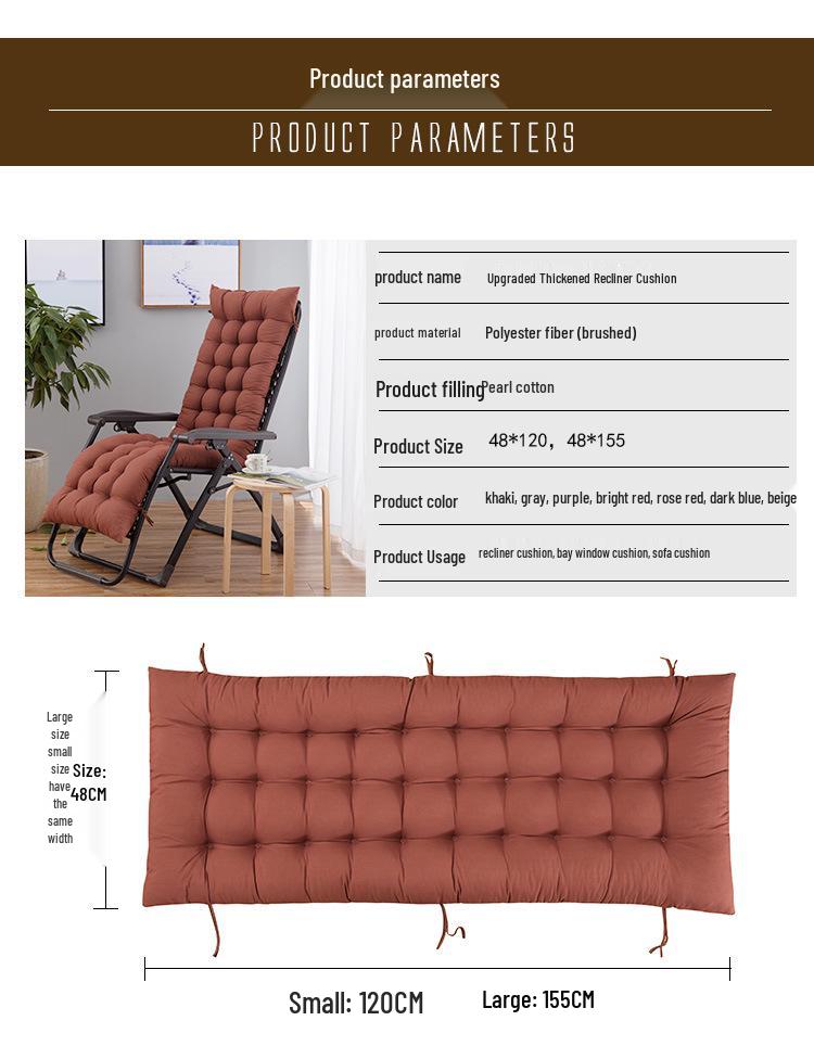 Zagęszczona poduszka zimowa na fotele bujane, sofy, fotele rattanowe, tatami, okna wykuszowe i maty podłogowe