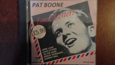 CD PAT BOONE - Love Letters ONCD5106 K-Tel 1987 UK & Irela Pop Used