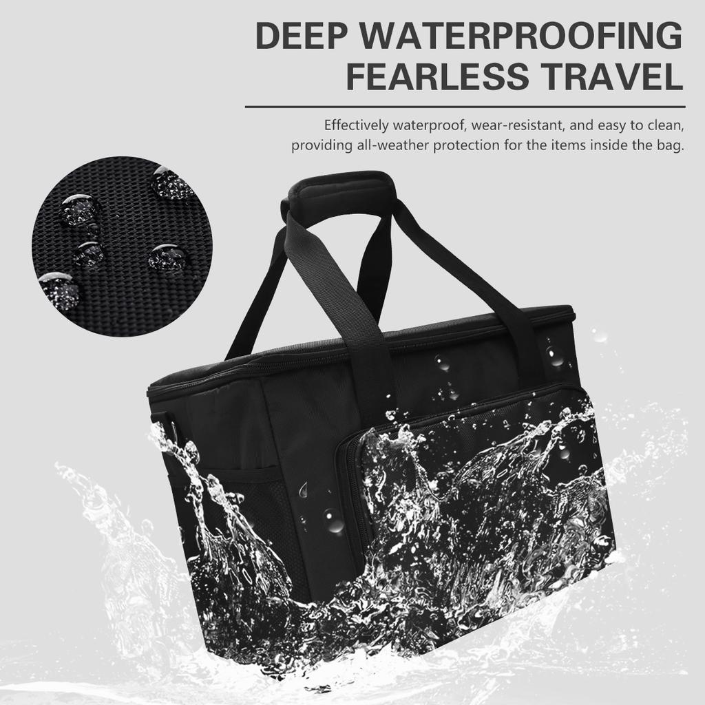 Barber Fold Bag  Large Capacity Scissor Tools Storage Hairdressing Cosmetic Salon Organizer Grooming Travel Bags Makeup Case