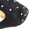 Great CHANEL pumps COCO Mark Faux Pearl Patent Leather Suede black 36 G33423 Used