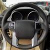 Car Steering Wheel Braid Cover Soft 100% Fit For Toyota Land Cruiser Prado 2010-2011 2012-2014Car Products Steering Wrap