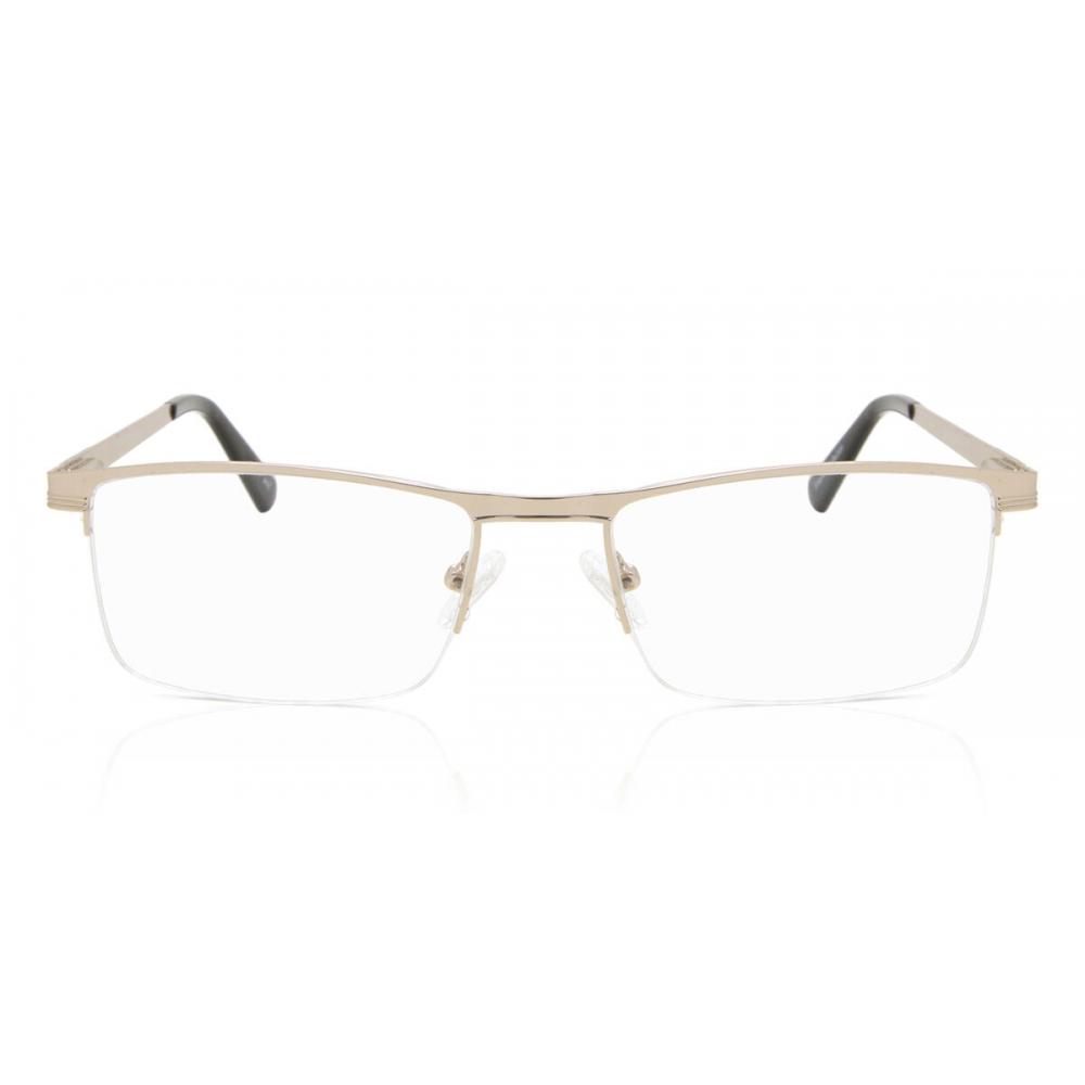 

Semi Rimless Rectangle Gold Smartbuy Collection Thalassa 9002 C5 Fashion Unisex Eyeglasses /53-18-140