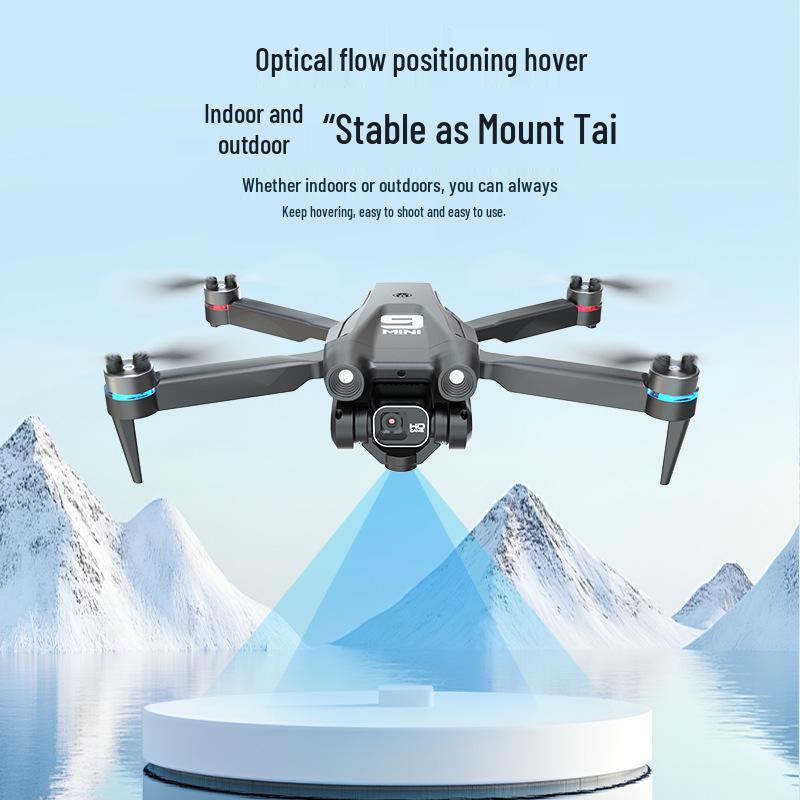 New K9 Foldable Drone: HD Aerial Photography, Optical Flow Positioning, Remote Control with Screen, Long Battery Life.