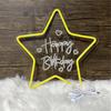 Bright LED Neons Light For Birthday Party Decors With Shatterproof Design And Energy Saving Feature