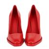 Salvatore Ferragamo Anser X5 Leather Pumps Red