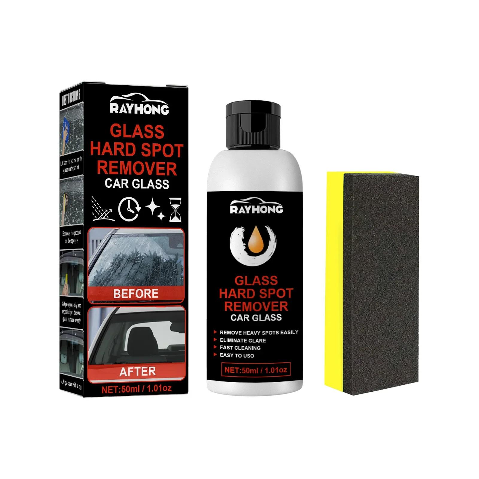 

Детализация автомобиля Набор паст для удаления масляной пленки с лобового стекла Полировка стекла Покрытие Водонепроницаемое средство против запотевания с чистящей губкой