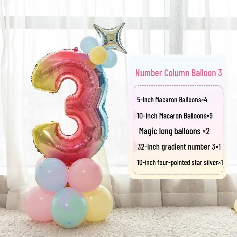 Złote Balony z Cyframi na Urodziny i Imprezy