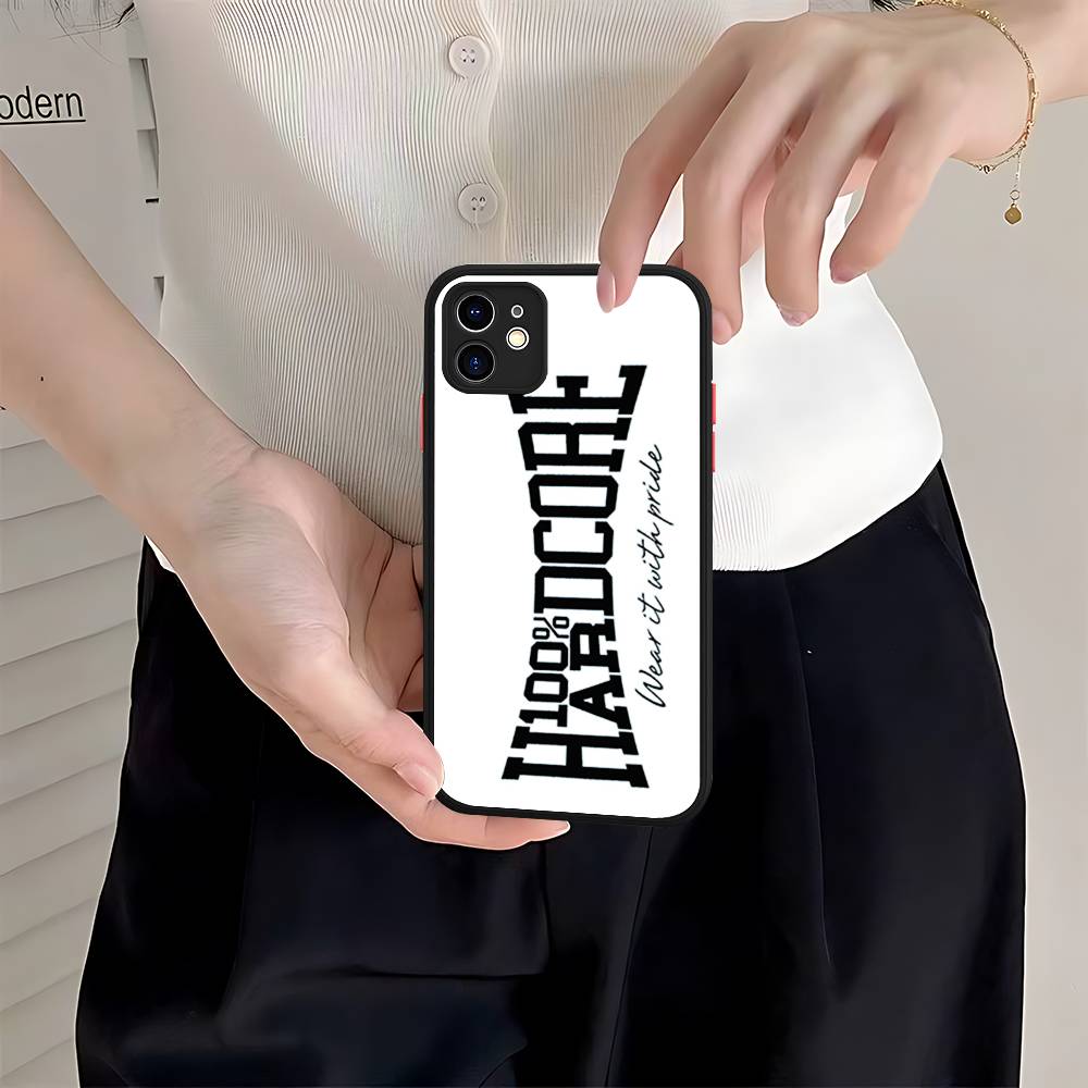 Bone Gabber 100Hardcore Dog Phone Case For IPhone 11 12 13 14 15 16 Pro Plus X XS MAX Matte Bumper Shockproof Cover