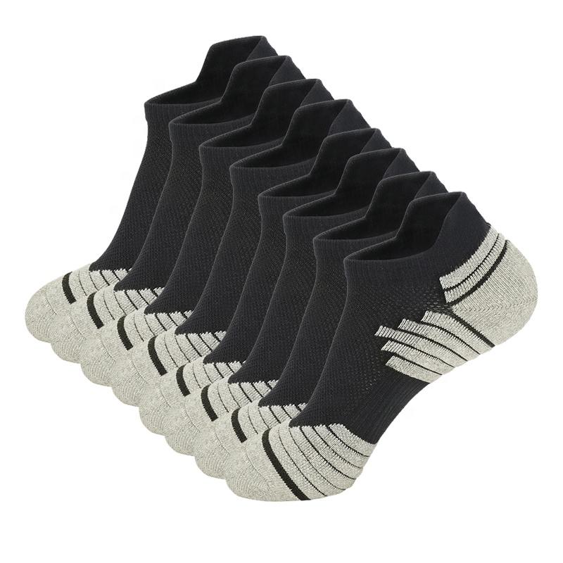 Quick Dry Terry Sport Socks Men Women Athletic Badminton Short Low Cut Socks (6 Pairs)