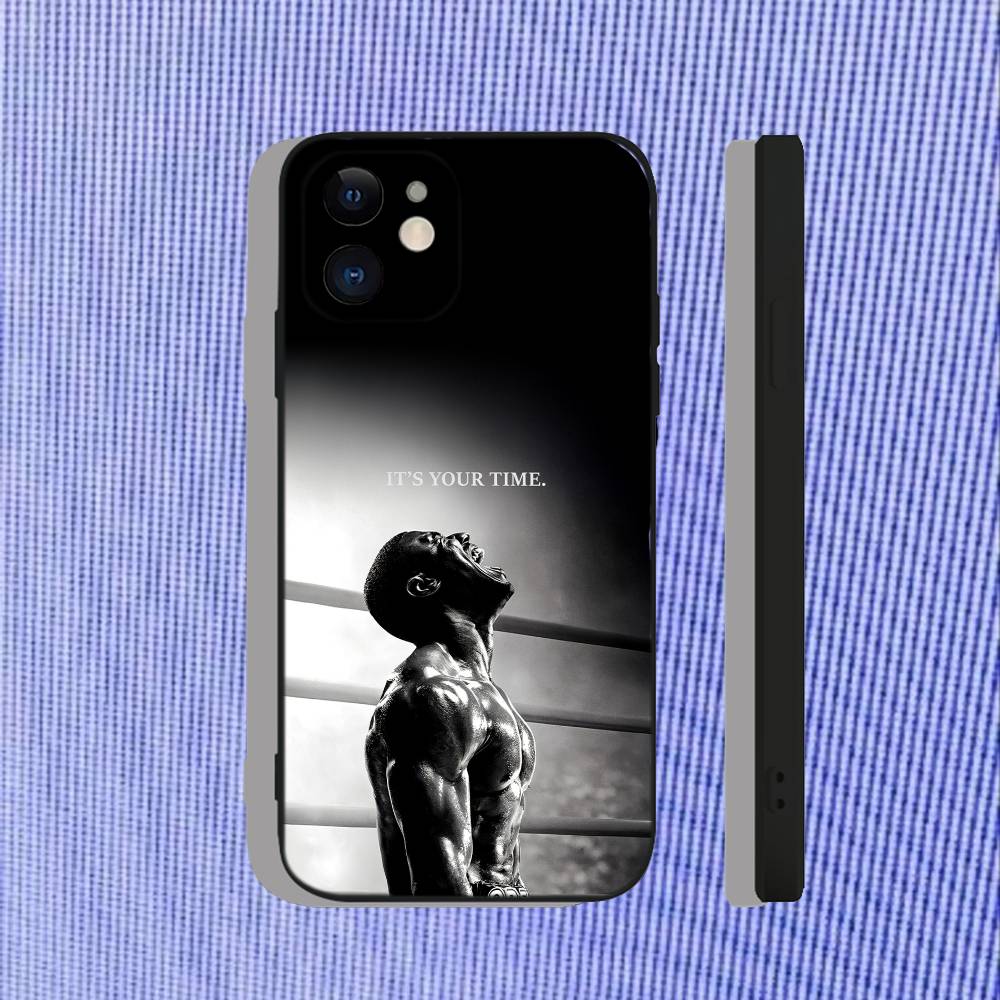 

C-Creed Movie Boxing pg For iPhone 17,16,15,14,13,12,11,X,XR,Air,Pro,Max,Plus Soft Funda Black Phone Case iPhone13PROMAX
