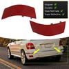 1Pair Rear Bumper Reflector Light Trim Parts For GLK-Class W204 X204 08-2012 2048200274 2048200174 Warning Lamp