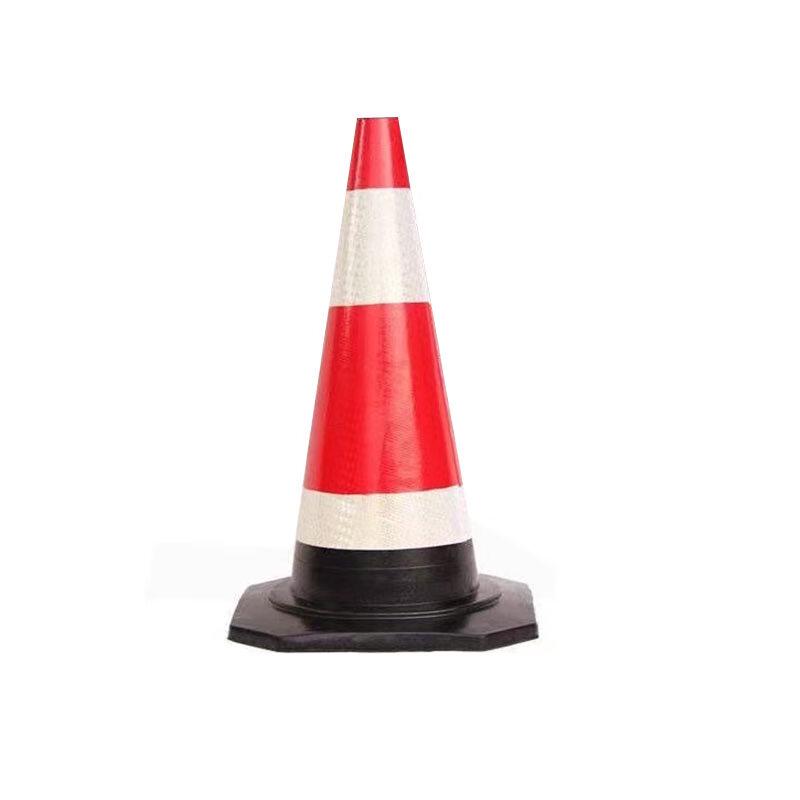 DODEM Reflective Rubber Traffic Cone 65cm